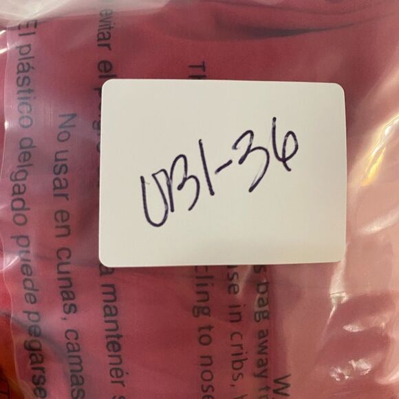 Vibrant Red Women's S Wrap Dress Bright Colorful V Neck Flattering ub1-36 - Picture 10 of 10